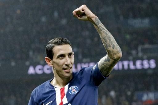 Di María megtalálta a helyét a PSG-ben (Fotó: AFP)